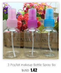 Пластик бутыль клюв Бутылки капельницы Make Up Макияж Бутылка прозрачный пустой краски бутылки живопись песок клей пополнения 60 мл