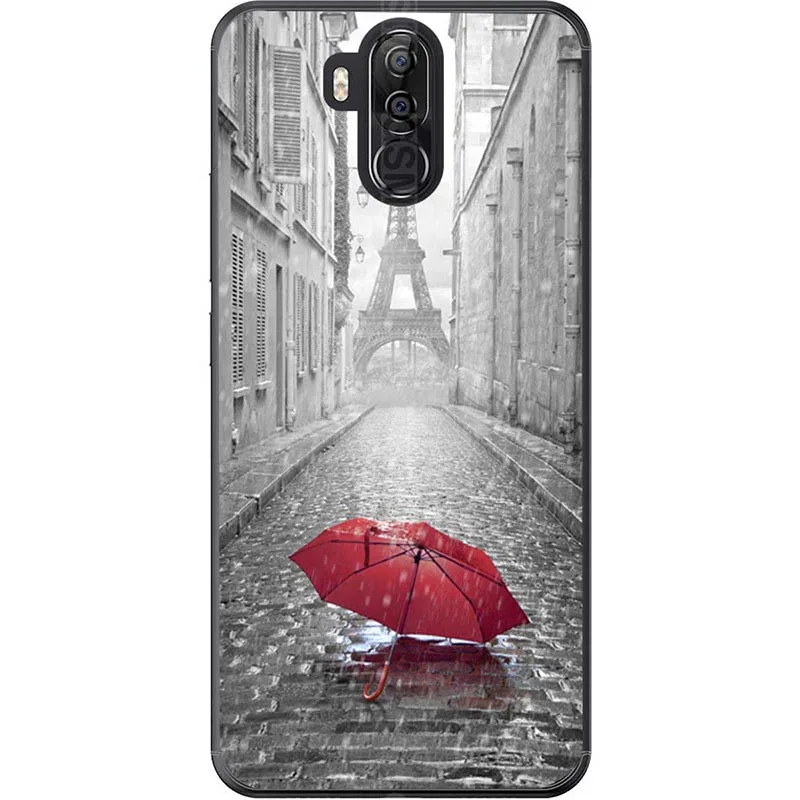 E003 Мягкая силиконовая крышка для Ulefone Мощность 3S силиконовый чехол для телефона для Ulefone Мощность 3s мягкий TPU с рисунком облегающий чехол shell - Цвет: E003
