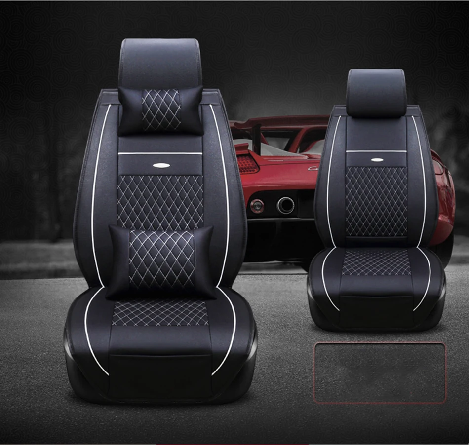 2 шт. передняя крышка сиденья для Skoda Toyota Kia Honda Chevrolet MAZDA Suzuki Volvo Nissan ford Fiat Jeep Dacia hyundai УАЗ автомобильный Стайлинг
