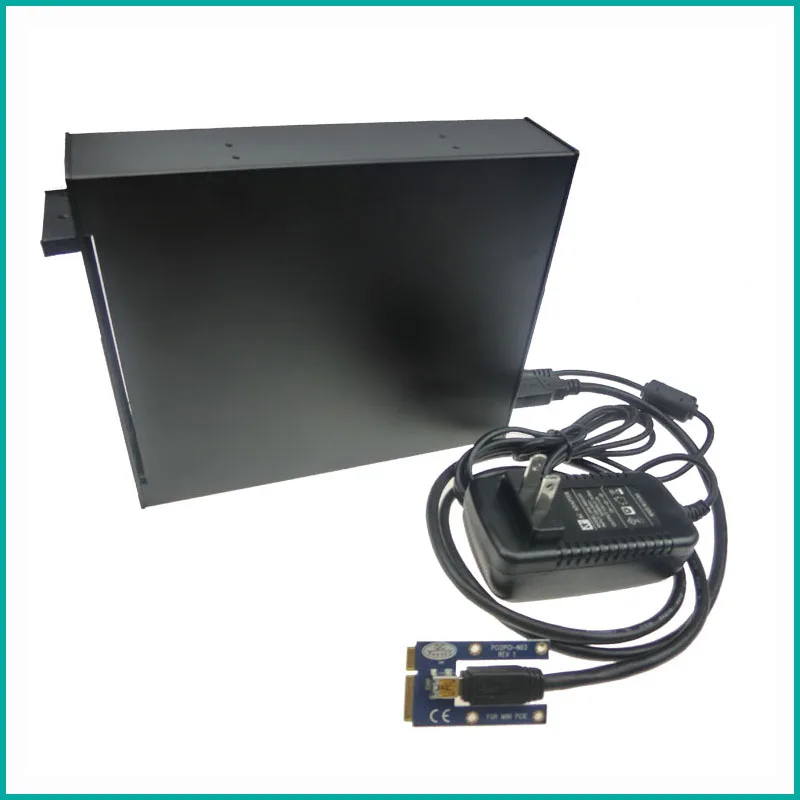 12V USB3.0 Mini pcie to 2 PCIe x16 slot mini pci express riser card с Корпусами для MINI ITX/ноутбука | Компьютеры и