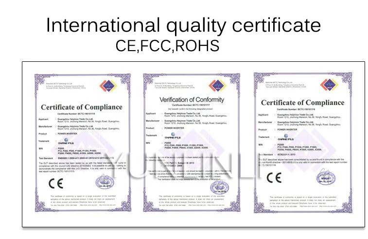Инвертор немодулированного синусоидального сигнала 1000 Вт-6000 Вт для автомобиля