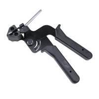 width 12mm thickness 0 3mm tighten stainless steel cable tie gun with cutter fasten tool plier bundle for crop