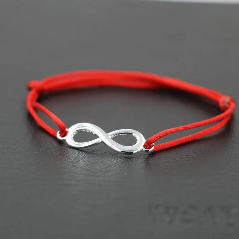 BPPCCR Top Digital 8 Chakra Infinity Braid Женские браслеты для женщин Lucky Lovers Черная красная веревочная нить Pulseira Masculina браслеты женские браслет мужской бижутерия браслет женский браслеты