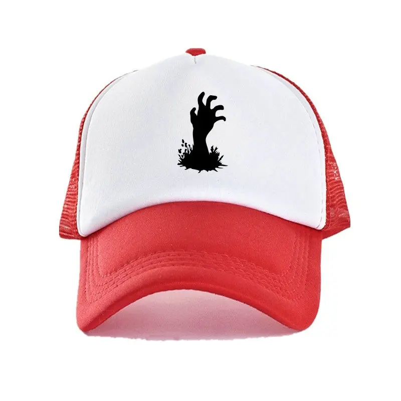 2018 повседневные бейсболки с принтом зомби логотипом Snapback для взрослых
