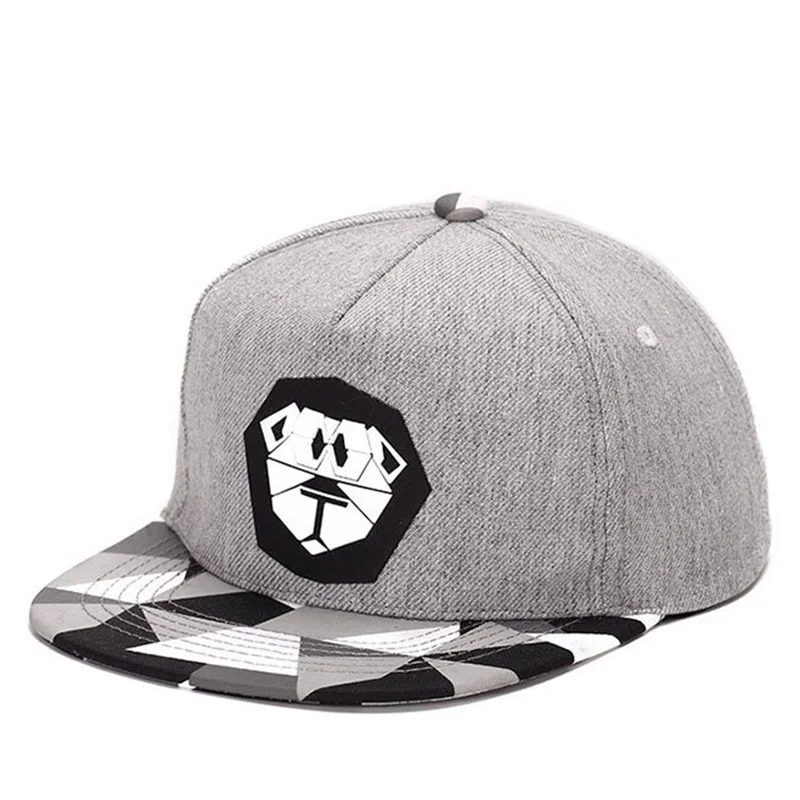 Новый Дизайн Прекрасный Шон Овец Лев Зебра Пингвин Snapback Caps хип-хоп Регулируемая