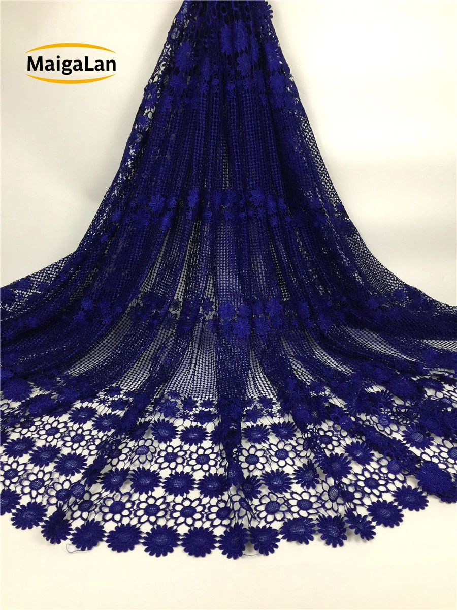 Кружевное платье MAIGALAN кружевное в африканском стиле высокое качество LJ78-922 | Дом и