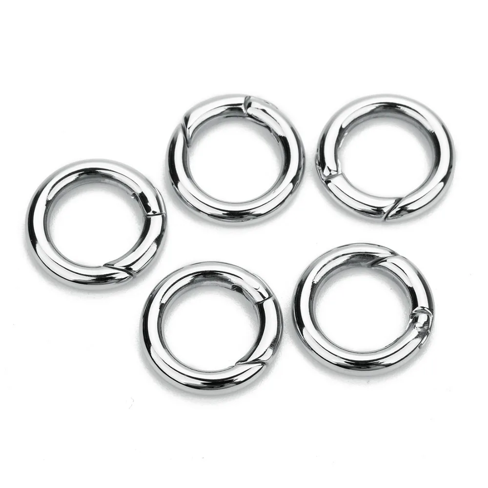 Оптовая продажа 1 шт. новинка Rhodium 20 мм концевые крючки застежки подходят для