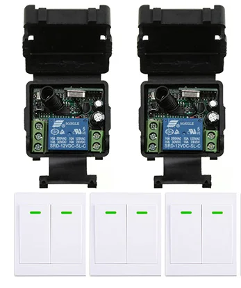 Xuanlongyuan DC12V 24V 1CH настенный передатчик с дистанционным управлением беспроводной