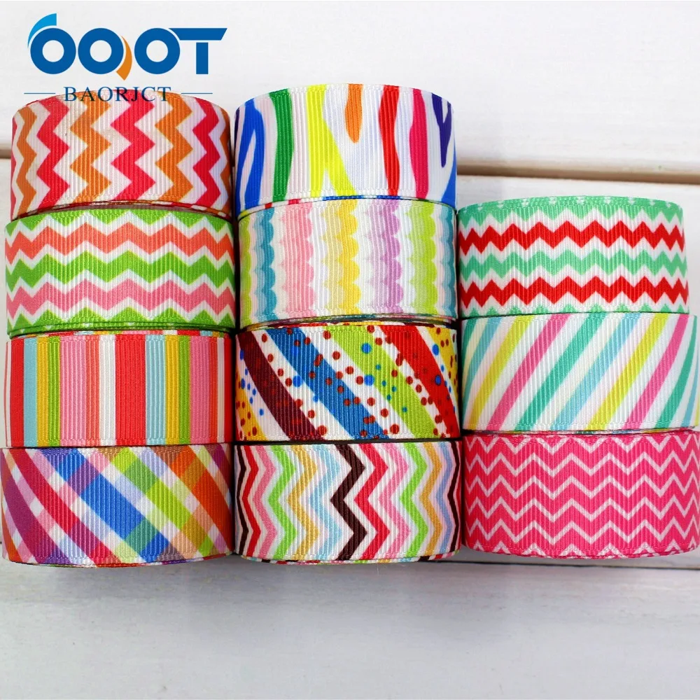OOOT BAORJCT 174152 22 мм геометрические печатные grosgrain ленты сделай сам ручной работы