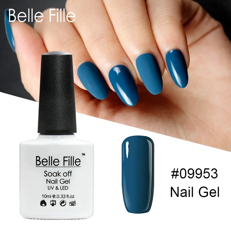 BELLE FILLE 10 мл УФ-гель для ногтей набор Гель-лак полировки телесный гель