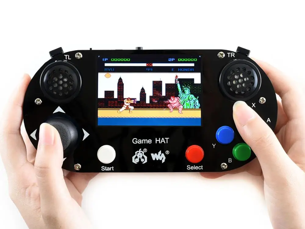 Waveshare Game Hat RPi A+/B+/2B/3B/3B+3.5inch IPS Screen 480 320 Resolution 60 Frame Experience Make Your Own Game Console