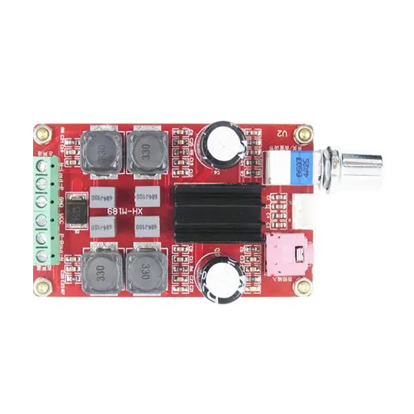 XH M189 2*50 Вт высококачественный цифровой усилитель плата DC24V TPA3116D2 двухканальный