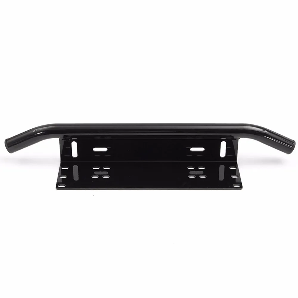 

Universal Front License Plate Bracket Bumper Frame Mount Bracket Holder Bull Bar Style for Offroad Lights Bar LED SUV Truck Pick