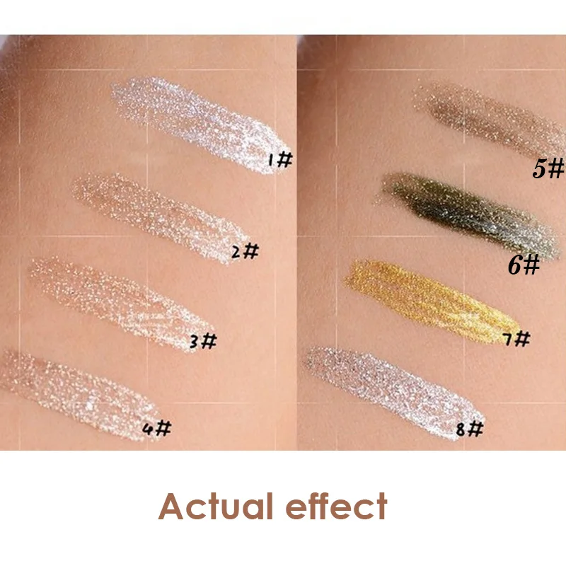 Hanny Shimmer блестящая подводка для глаз женщин макияж водонепроницаемый пигмент