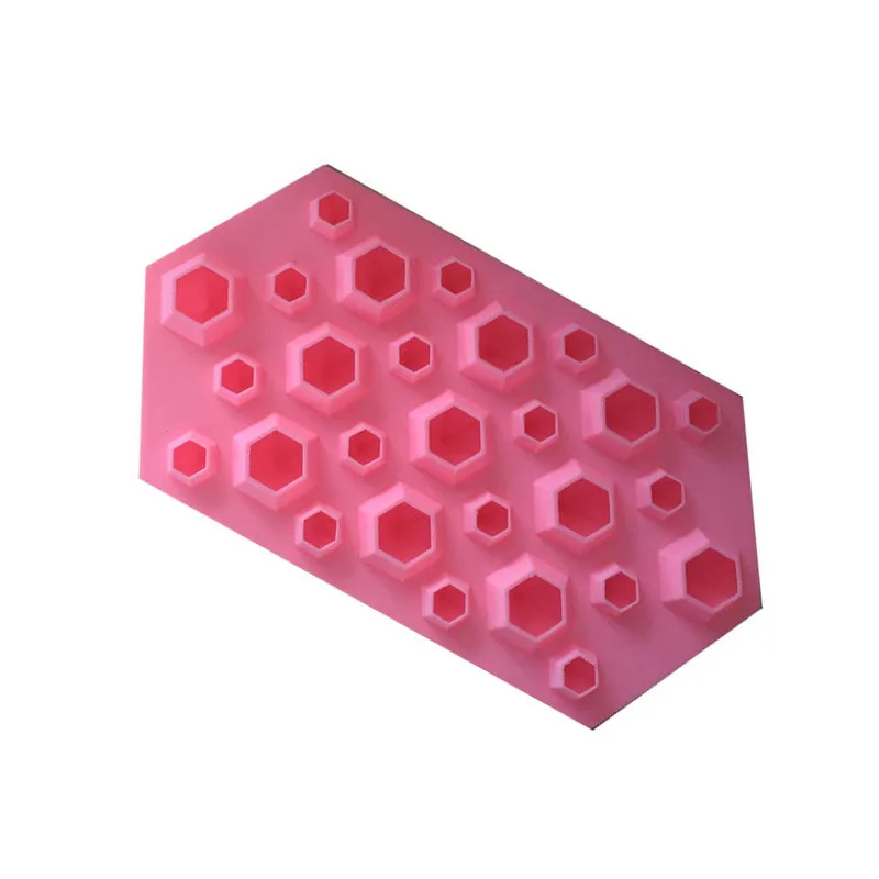 27 Cavities Crystal Diamond Sugarcraft Jelly Ice Cream Silicone Mold Cube Maker Chocolate Tray Fondant Cake Decorating Tools | Дом и сад
