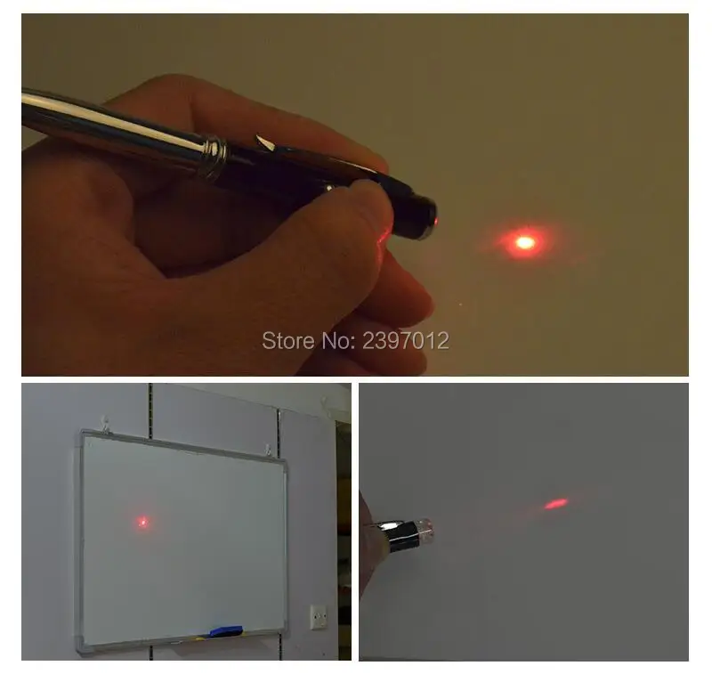 Лазерная указка SZAICHGSI 4 в 1 светодиодный фонарик сенсорный экран стилус шариковая