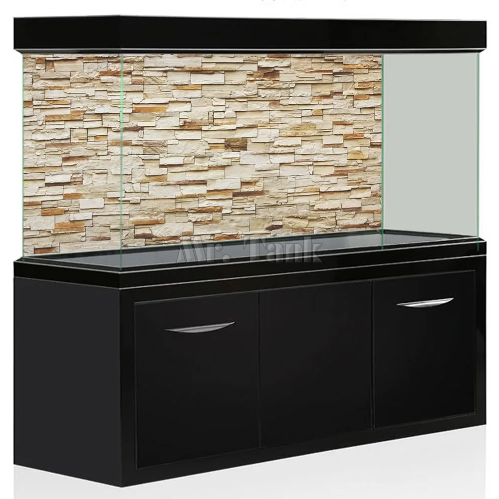 

Самоклеящаяся наклейка для аквариума Mr.Tank, 3D эффект, пейзаж, постер