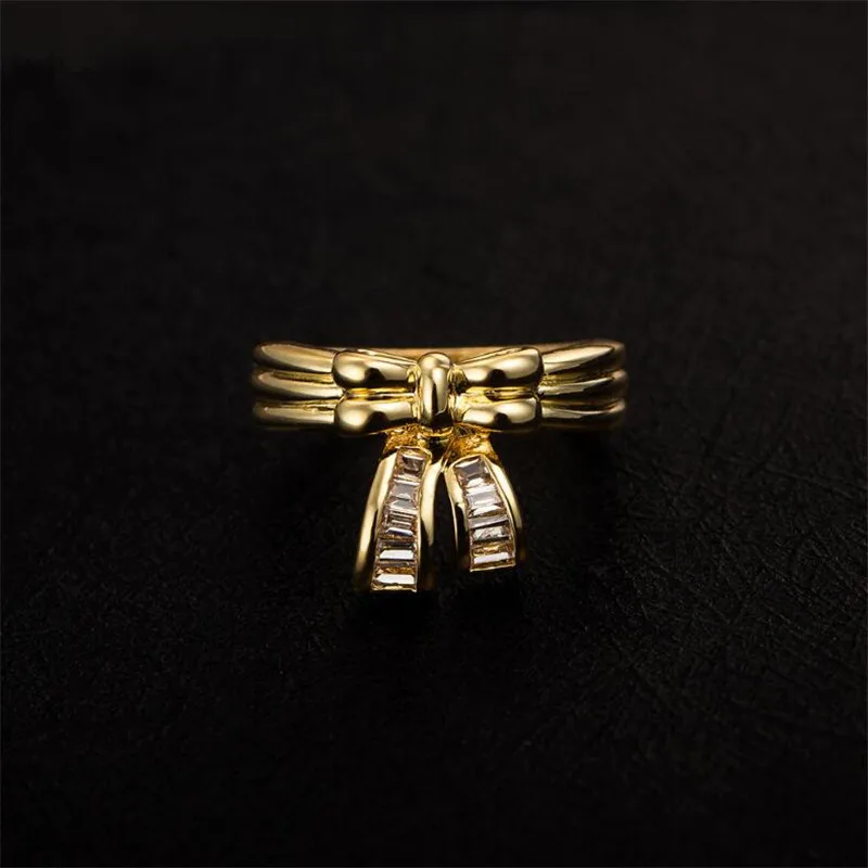 Brokenstone lovely bowknot Ring for women Jewelry fashion | Украшения и аксессуары