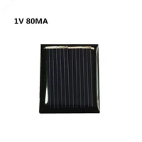 mini mono solar panel single crystal 1v 80ma solar system diy for battery cell phone chargers