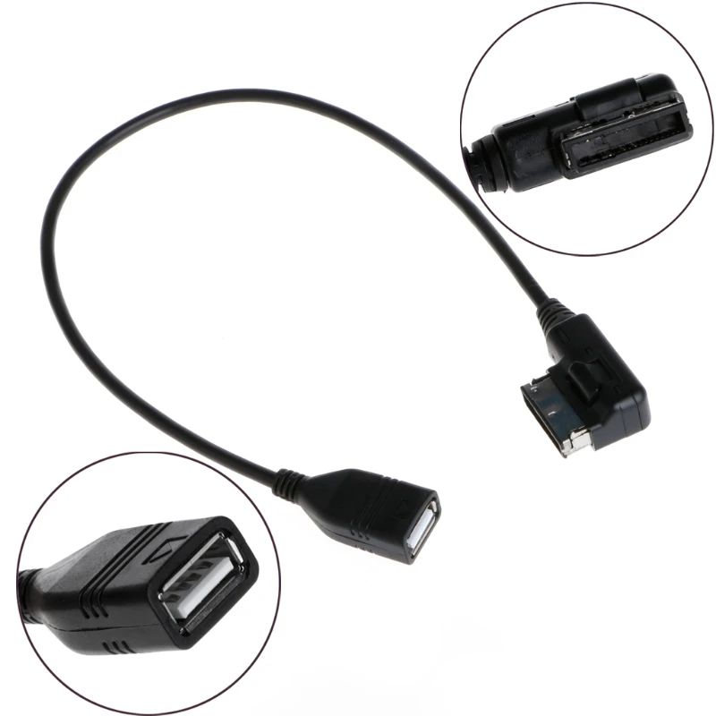 

Car Cable Music Interface AMI MMI to USB Cable Adapter for Audi A3 A4 A5 A6 A8 Q5 Q7 Q8 VW CY030-CN Drop shipping