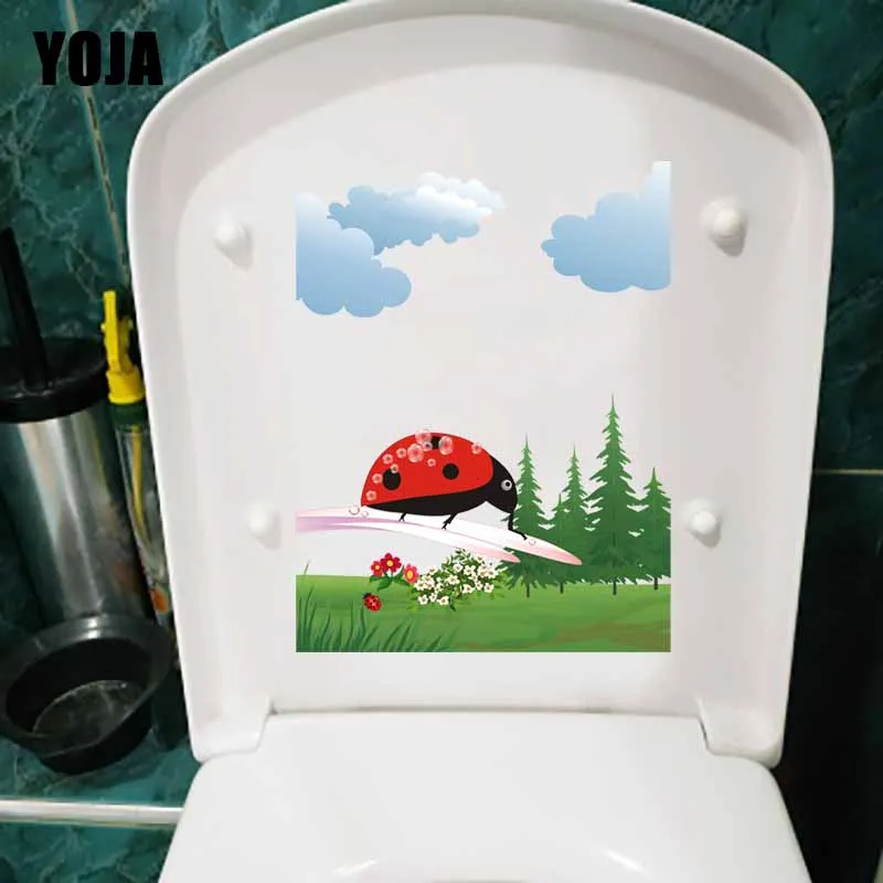 YOJA 17 7x23 2 см современные Мультяшные маленькие цветы семь звезд божья коровка