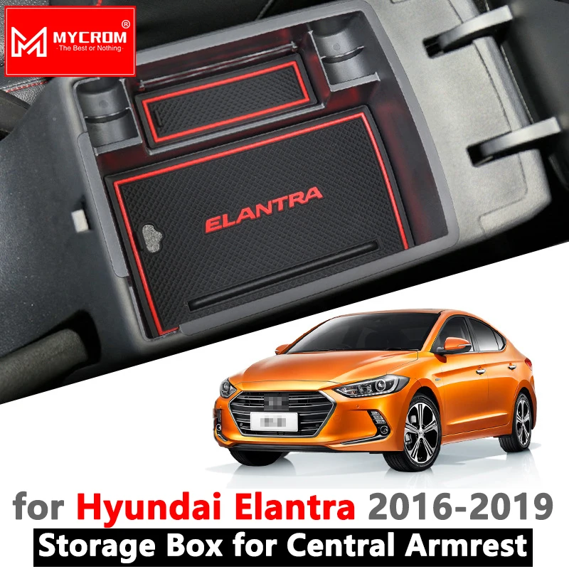 Подлокотник для хранения и поддержания порядка Hyundai Elantra 2016 2017 2018 2019 AD Avante Super