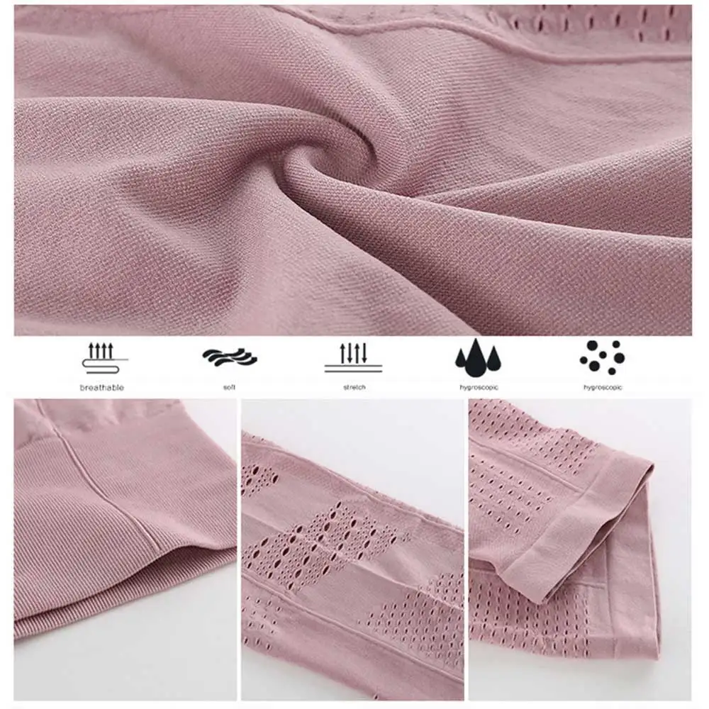 Женские Спортивные Компрессионные Брюки-Капри для бега тренажерного зала йоги