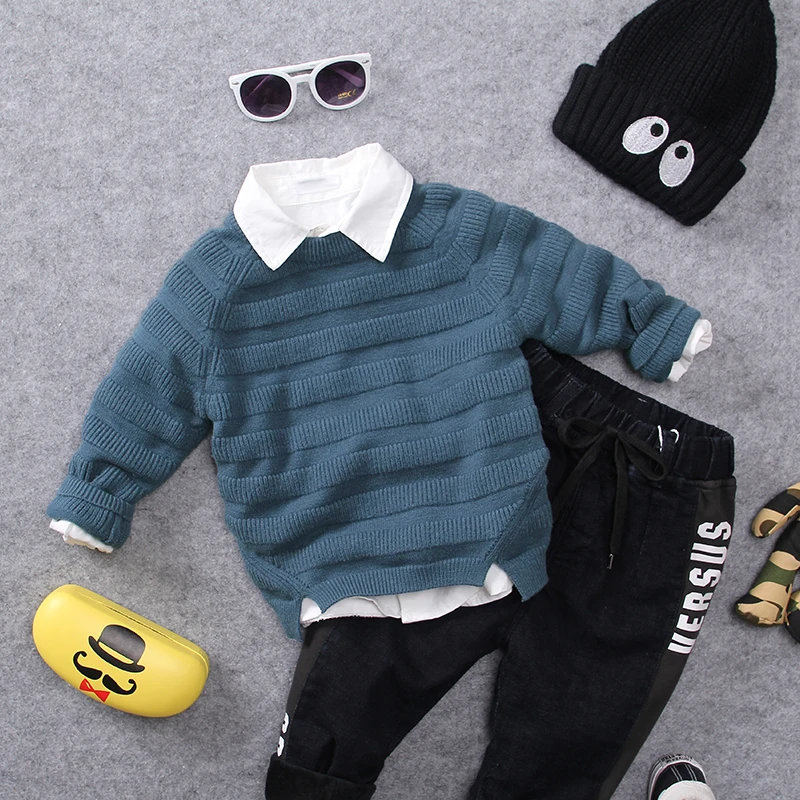 Только свитер 1 предмет новинка 2018 года Осенний Повседневный Модный стильный для