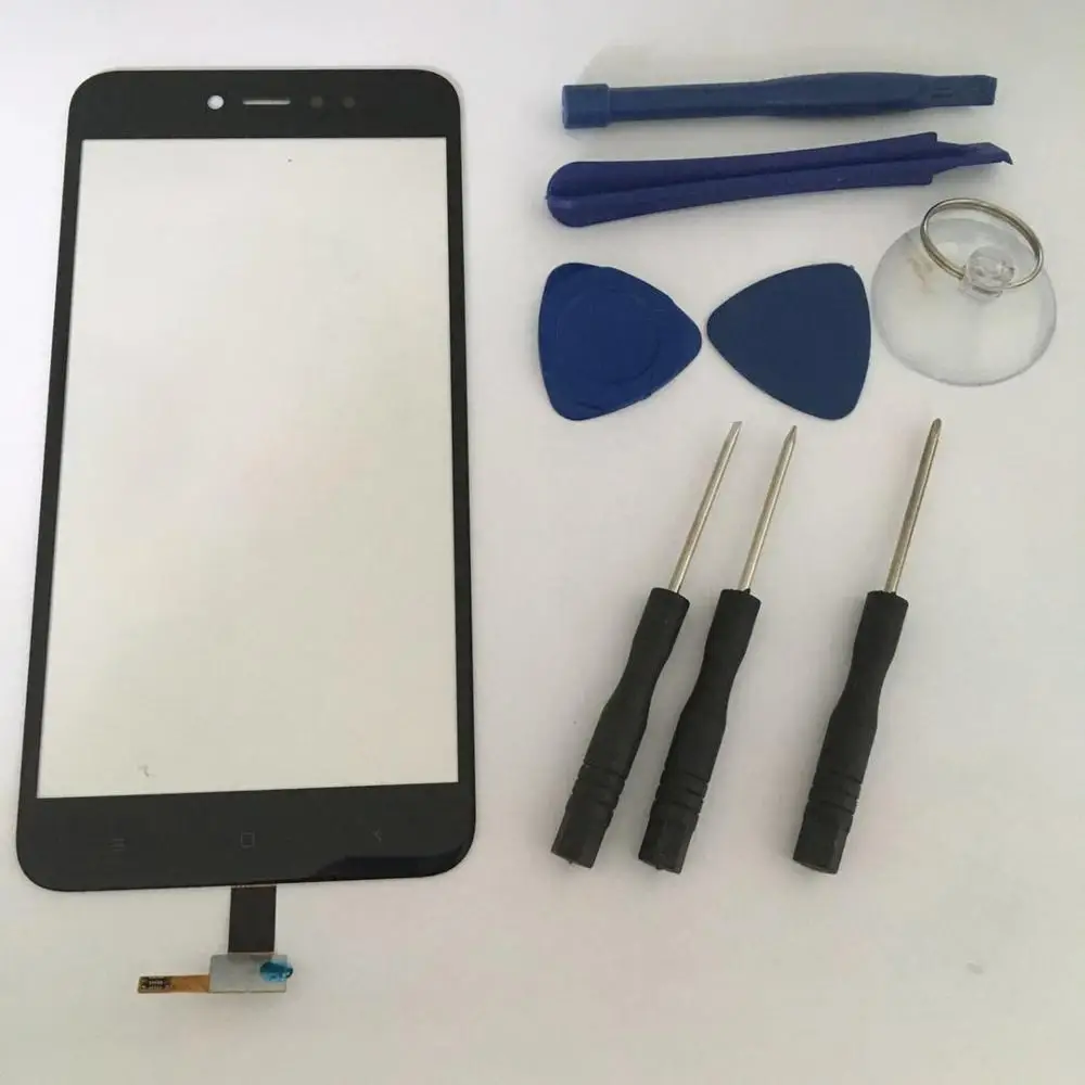 Передняя Сенсорная панель FEBIDEA сенсорный экран дигитайзер для RedMi Note 5A сенсорная