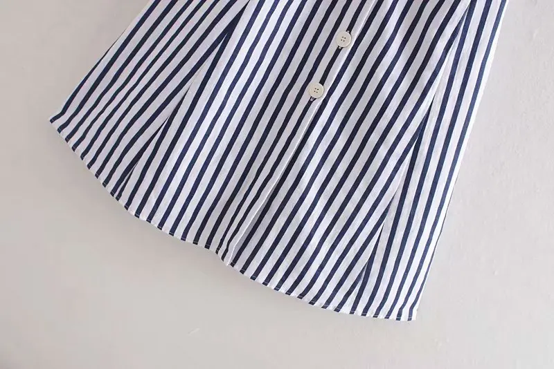 2019 новое летнее женское платье в полоску с принтом на бретельках кимоно