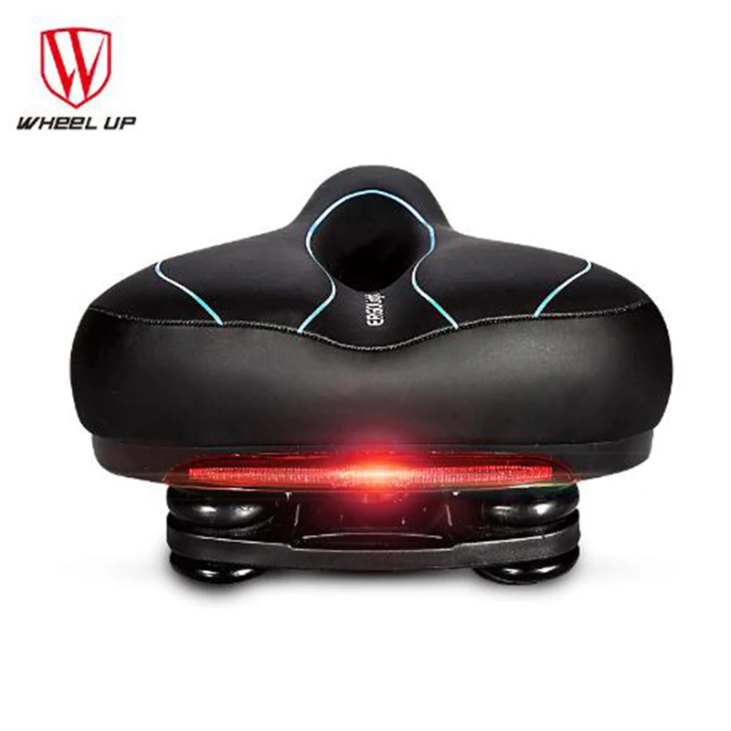 Велосипедное седло на колесиках высококачественное кожаное из ПВХ для горных и