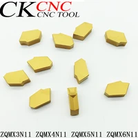 10pcs zqmx5n11 1e p3035 zqmx3n11 zqmx4n11 zqmx5n11 zqmx6n11 cnc blade carbide single cutter inserts tools