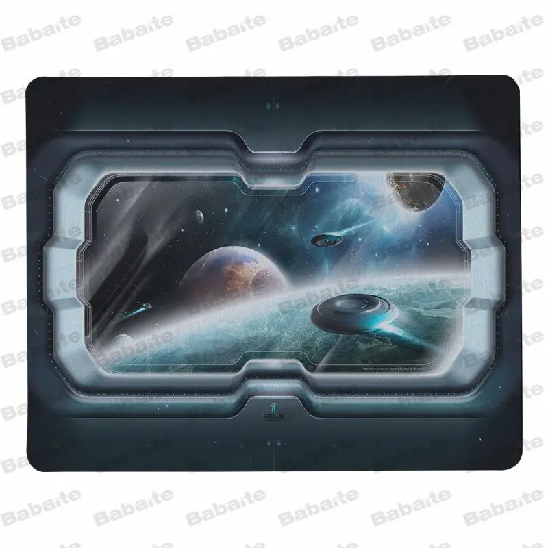 Babaite Space уникальный настольный коврик для мыши Размер 25x29 см скоростной