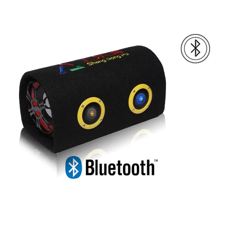 6 дюймов автомобиля динамик Bluetooth сабвуфер 12V 24V 220V Грузовик Мотоцикл домашний компьютер туннель портативный динамик