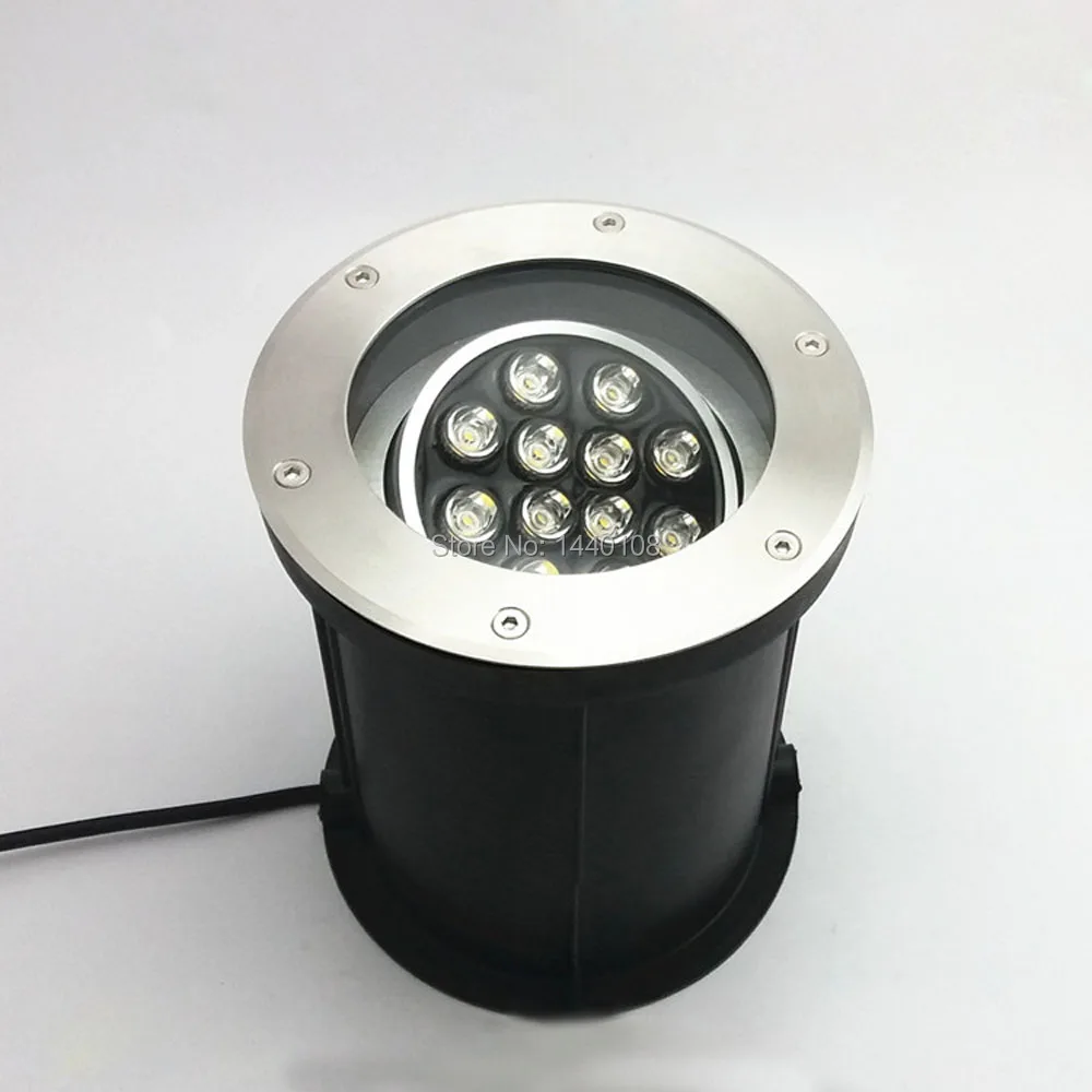 Adjustable Dimmable 12w AC110V 220V IP68 Underground Foco LED Exterior Stairs Outdoor Ground Garden Path Floor Lamp Step Light | Лампы и
