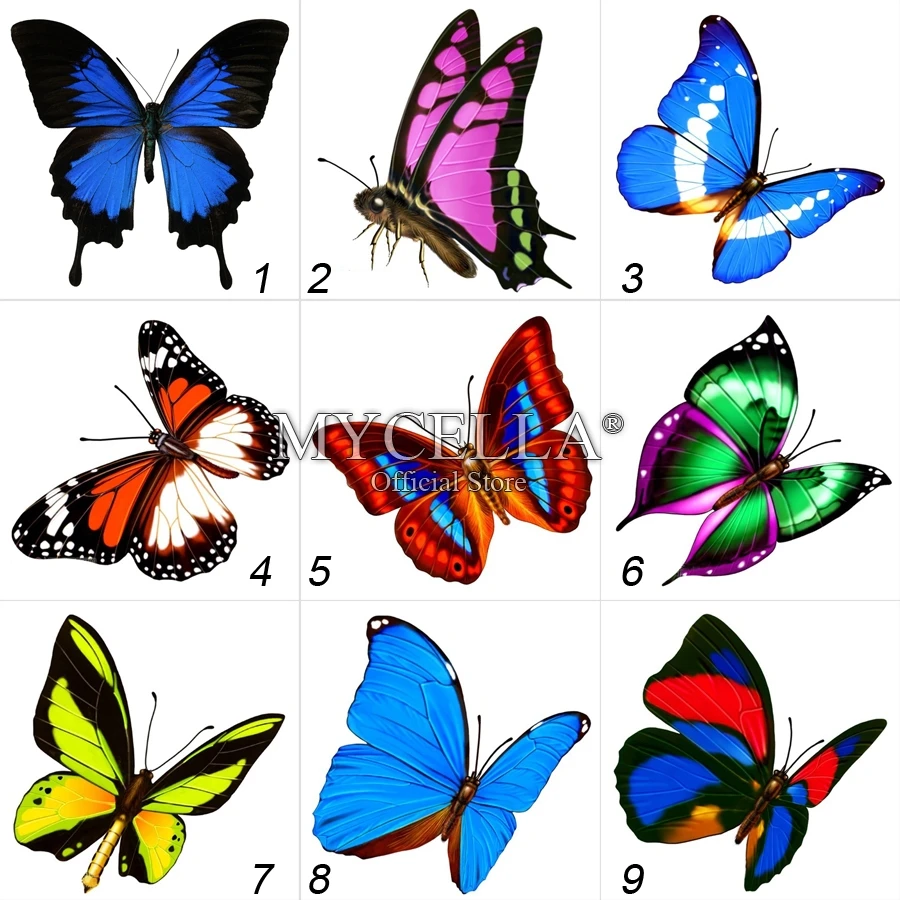 5D сделай сам алмазная живопись мультяшный бабочка полная круглая Алмазная