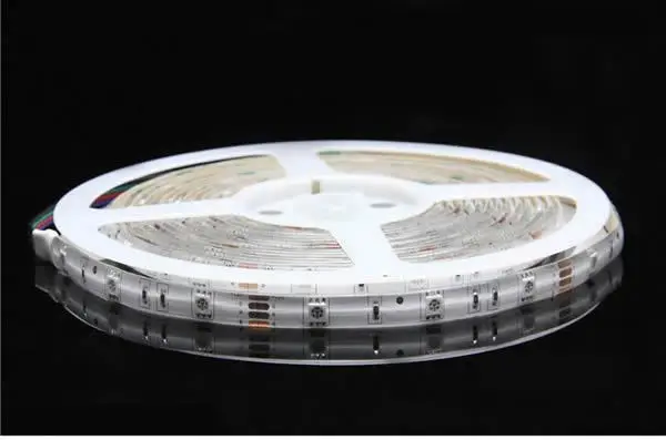 5M/roll 300 LED RGB SMD 5050 Flexible Waterproof led Strip light with IR Remote and 5A 12V transformer for home decoration | Лампы и