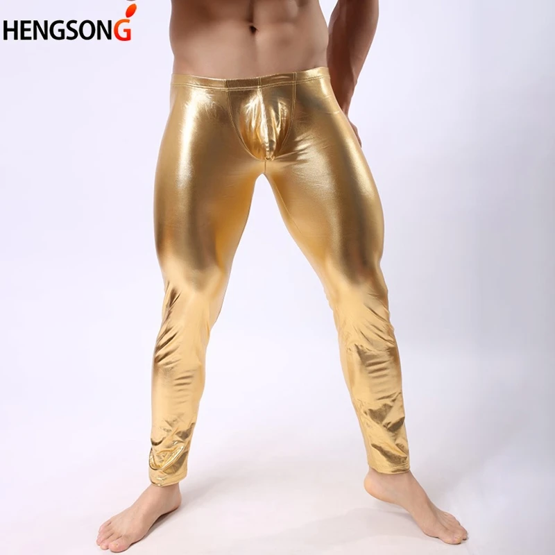 

Модные мужские брюки, облегающие брюки-карандаш, черные леггинсы из искусственной кожи, мужские сексуальные леггинсы, брюки для мужчин