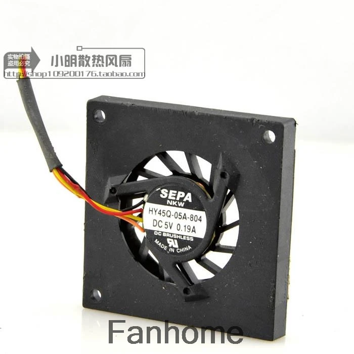 Для SEPA HY45Q 05A 804 5v 0. 19a ASUS EPC netbook fan|Кулеры и системы охлаждения компьютера| |