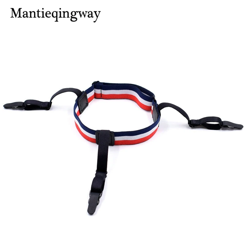 Модные рубашки Mantieqingway для мужчин подтяжки костюмов эластичные подвязки