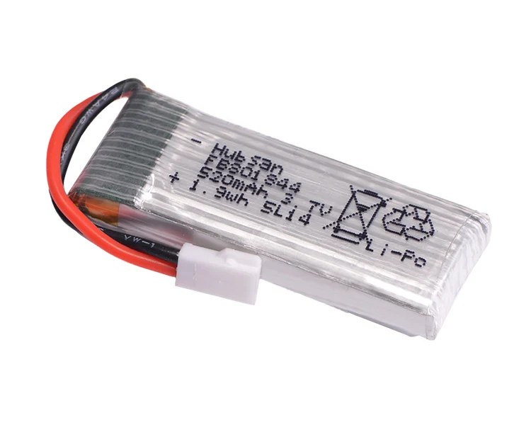 4 5 6 шт. Rc Lipo батарея 3 7 в 520 мАч с USB зарядным устройством для Hubsan H107P RC камера Дрон