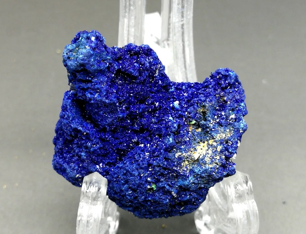 15 г Блестящие природные Azurite минералы Обучающие образцы орнаменты для домашней