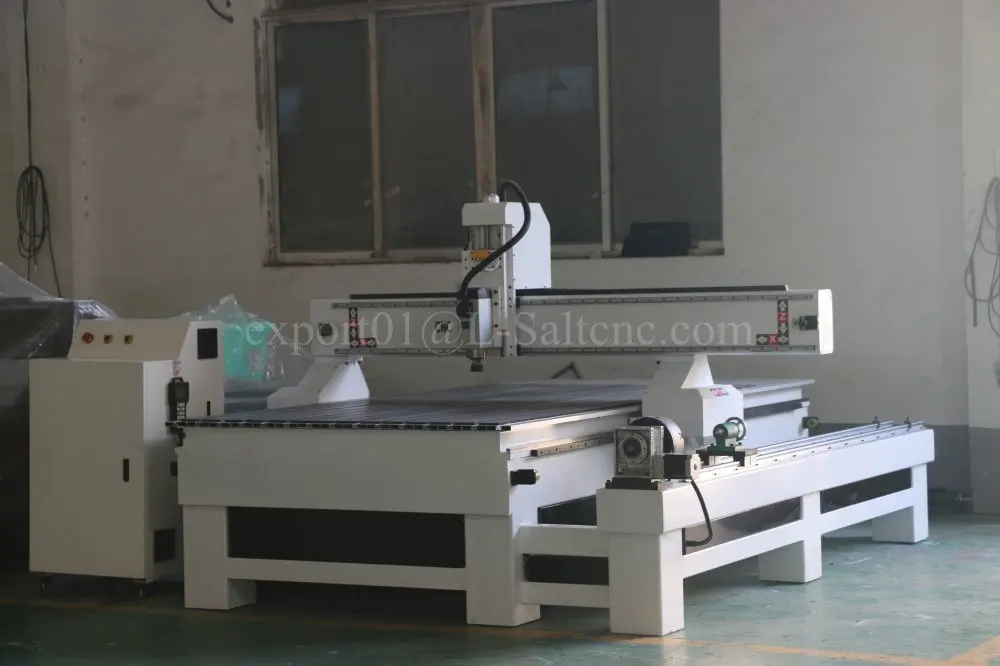 cnc router 1325 with rotary on side for wood sheet engraving and cutting | Инструменты