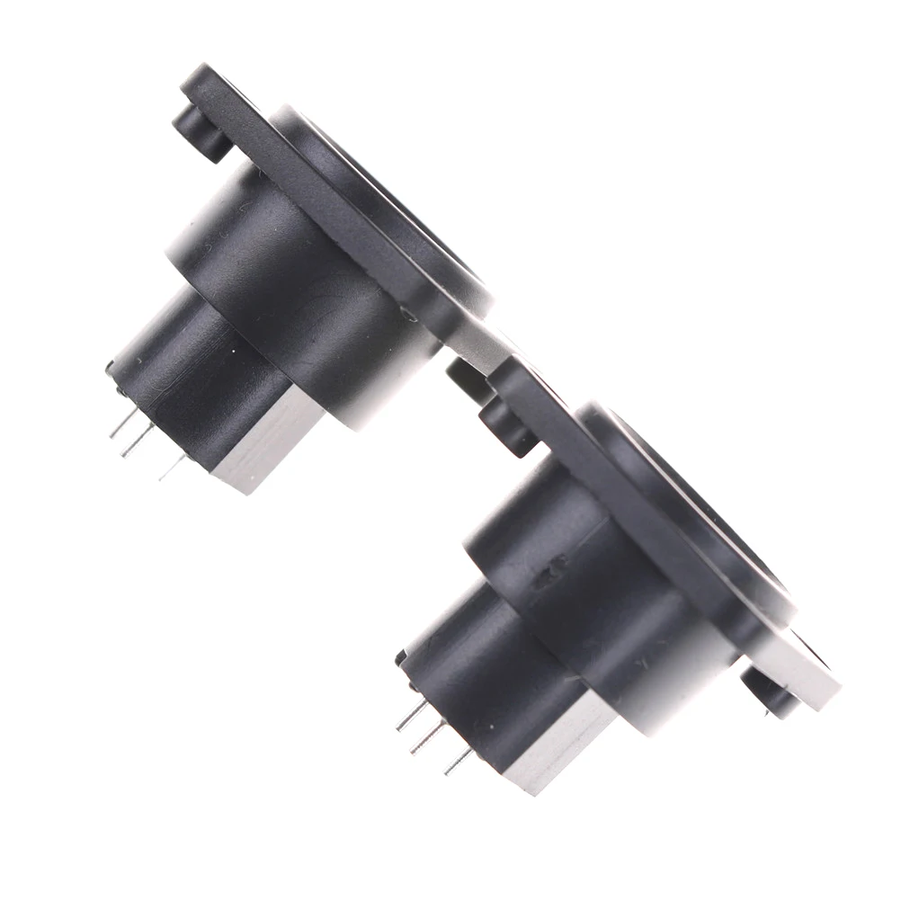 2 шт. XLR 3 Pin водонепроницаемый женский корпус панель монтируется гнездо адаптер