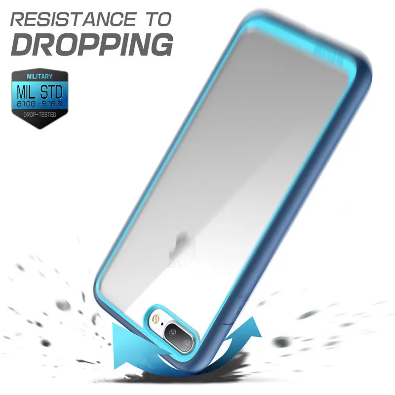 Для iphone 8 Plus SUPCASE чехол UB Стиль Премиум гибридный защитный бампер Прозрачный для