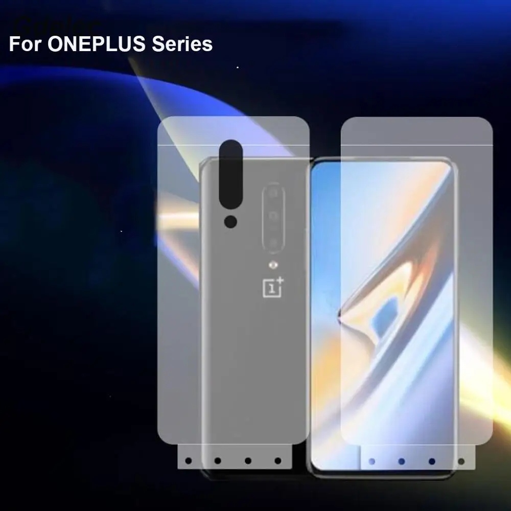 6D мягкая Гидрогелевая пленка для ONEPLUS 7 pro TPU Защитная пленка для экрана нано пленка для ONEPLUS 6T 6 5T 5 3t 3 Защитная пленка TPU не стекло