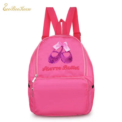 Girls Ballet Dance Bags Bag Ballerina Backpacks Kids Handbag Pink/rose/black For Dancing Children | Тематическая одежда и