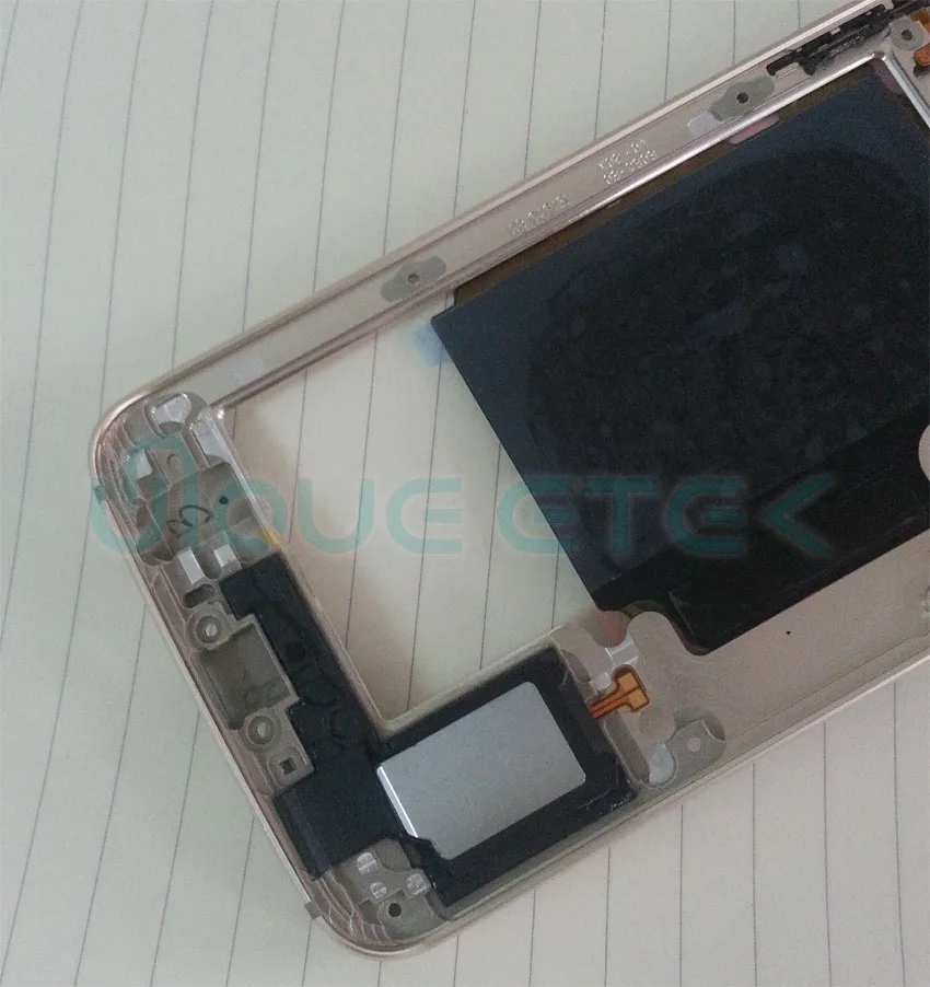 OEM S6 среднее шасси задняя средняя рамка крышка корпуса + NFC для Samsung GALAXY G920 / Edge G925