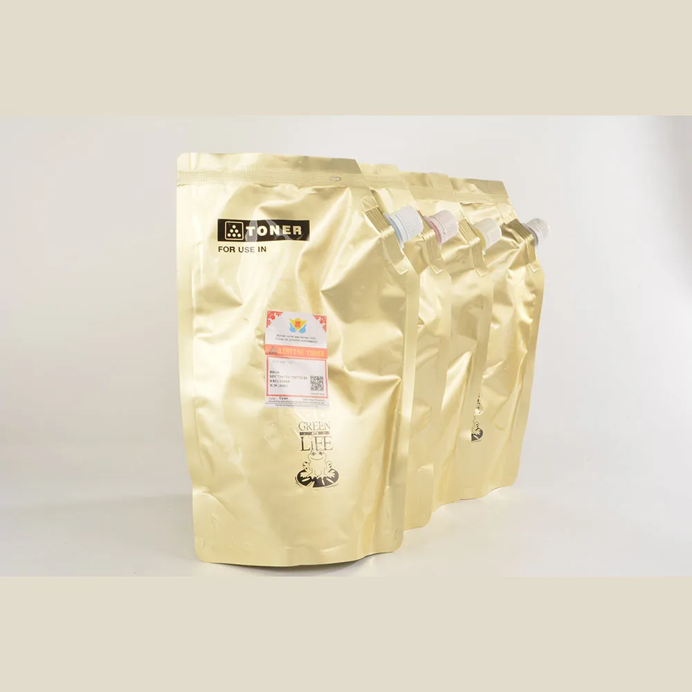4 упак./лот) 400g совместимая Заправка тонера порошок для KONICA MINOLTA BIZHUB cf5001 C250 252 300 352 7440 7450 C224