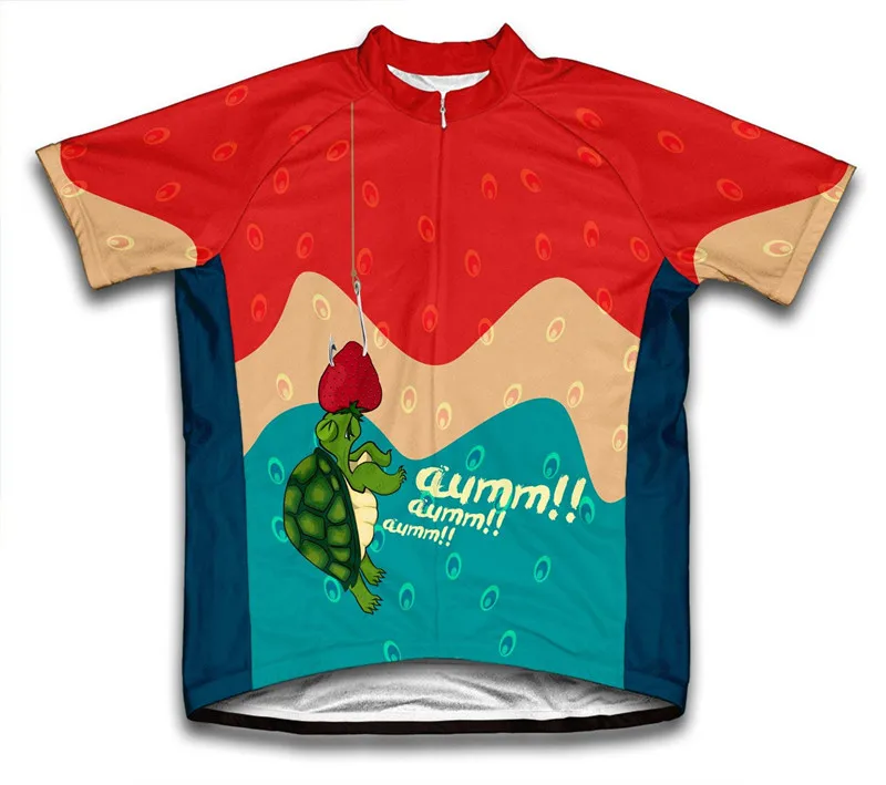 Трикотажная футболка для велоспорта дышащая одежда езды на велосипеде с